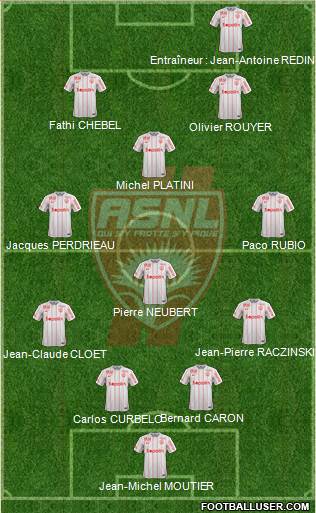 A.S. Nancy Lorraine Formation 2016
