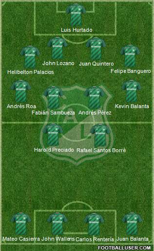 AC Deportivo Cali Formation 2016