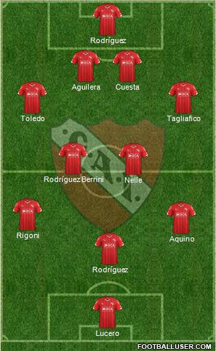 Independiente Formation 2016