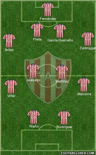 Unión de Santa Fe Formation 2016