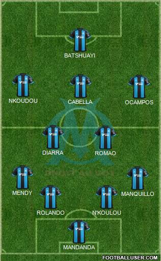 Olympique de Marseille Formation 2016