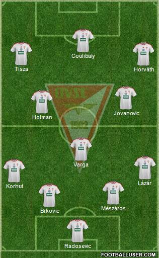 Debreceni VSC Formation 2016