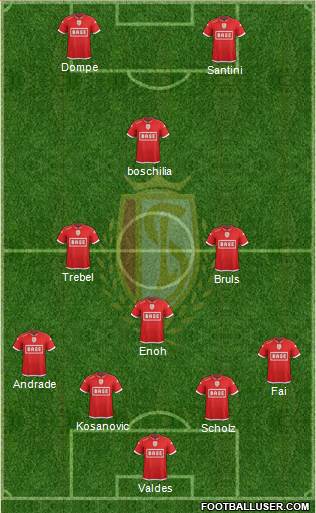 R Standard de Liège Formation 2016