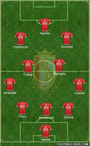 R Standard de Liège Formation 2016