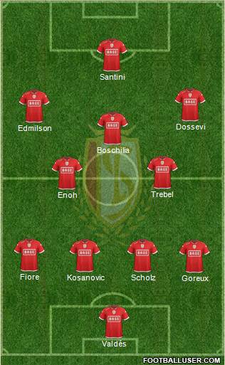 R Standard de Liège Formation 2016