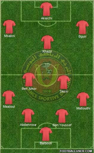 Espérance Sportive de Tunis Formation 2016