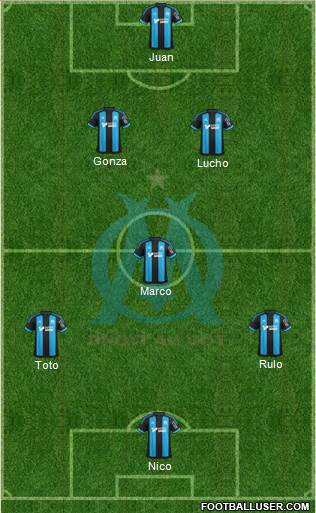Olympique de Marseille Formation 2016