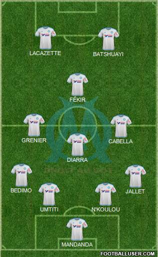 Olympique de Marseille Formation 2016
