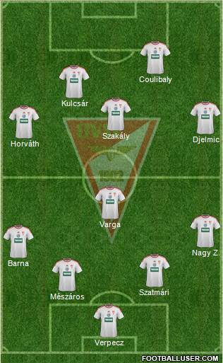 Debreceni VSC Formation 2016