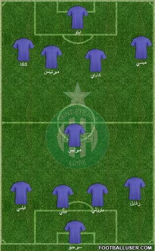 A.S. Saint-Etienne Formation 2016