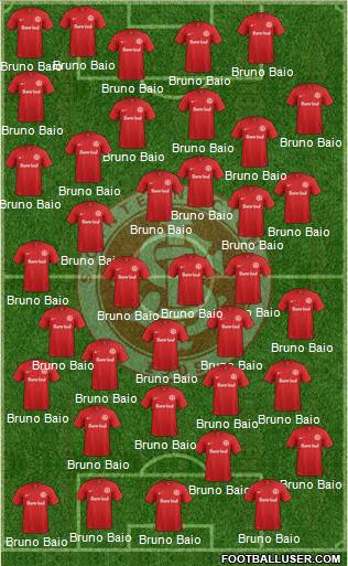 SC Internacional Formation 2016