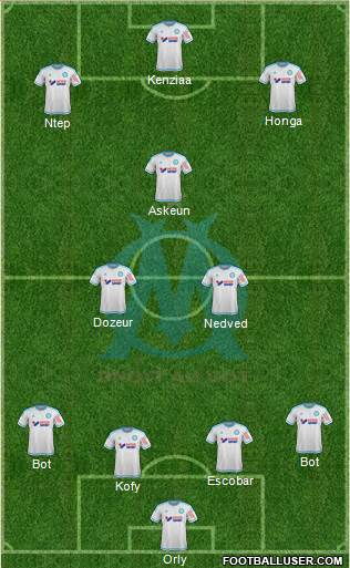 Olympique de Marseille Formation 2016