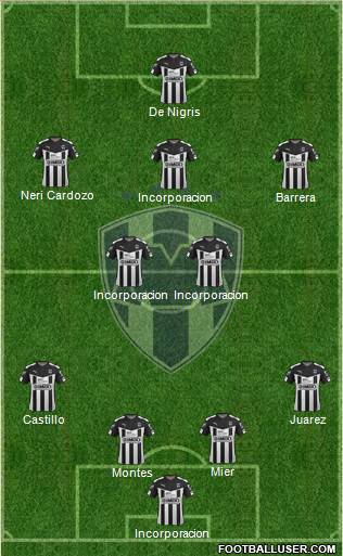 Club de Fútbol Monterrey Formation 2016