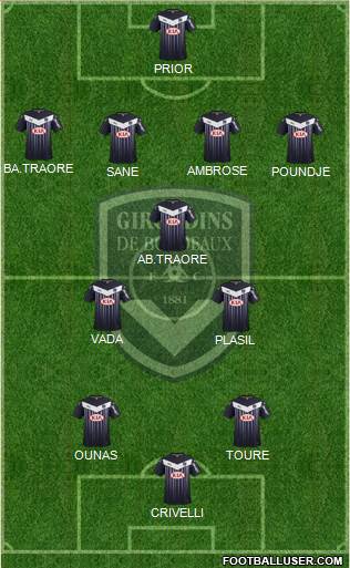 FC Girondins de Bordeaux Formation 2016