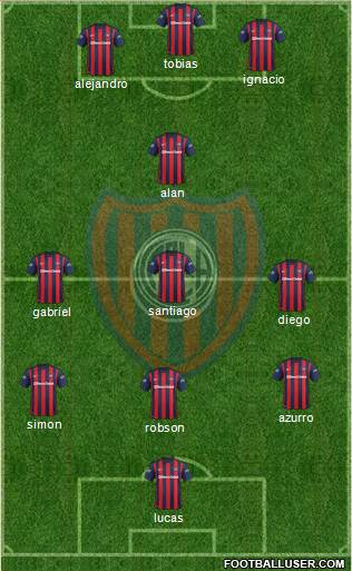 San Lorenzo de Almagro Formation 2016