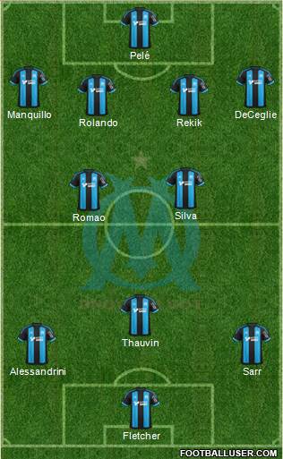 Olympique de Marseille Formation 2016