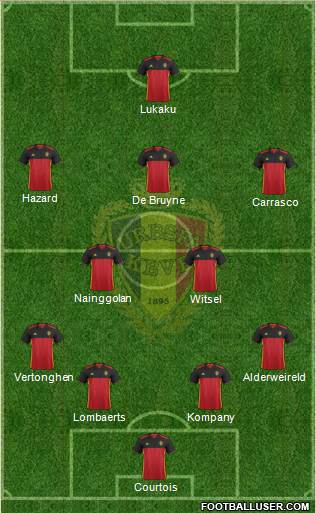 Belgium Formation 2016