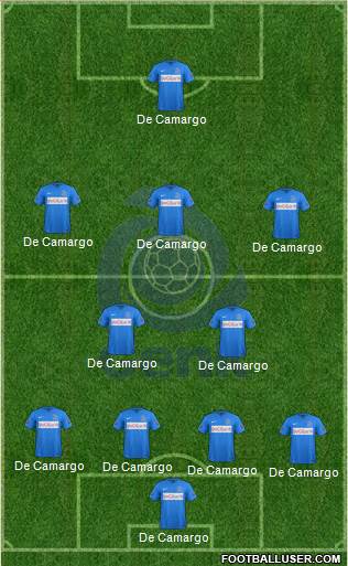 K Racing Club Genk Formation 2016