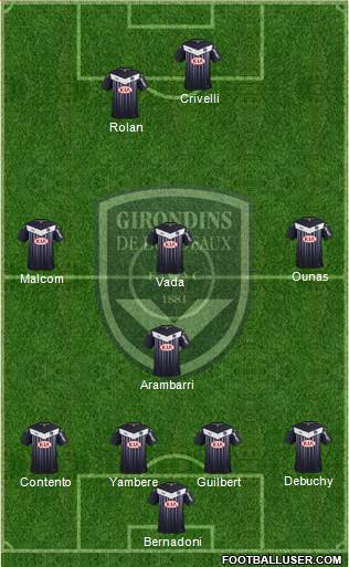 FC Girondins de Bordeaux Formation 2016