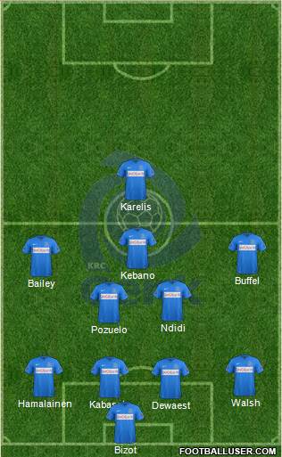 K Racing Club Genk Formation 2016
