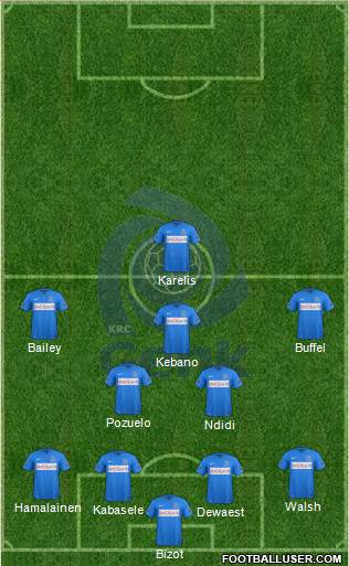 K Racing Club Genk Formation 2016