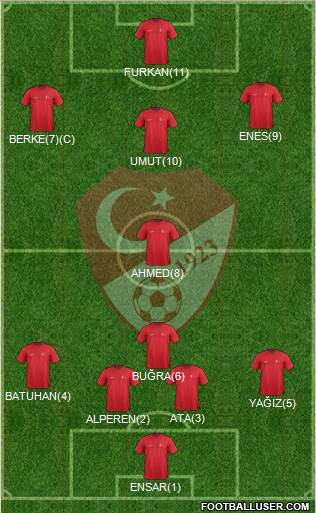 Turkey Formation 2016