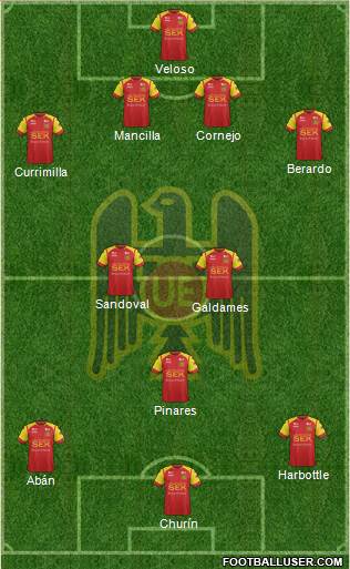 CD Unión Española S.A.D.P. Formation 2016