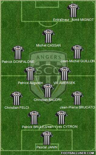 Angers SCO Formation 2016
