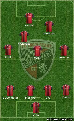 FC Ingolstadt 04 Formation 2016