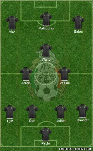 Mexico Formation 2016
