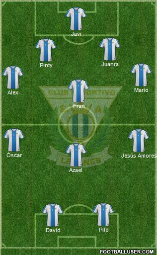 C.D. Leganés S.A.D. Formation 2016