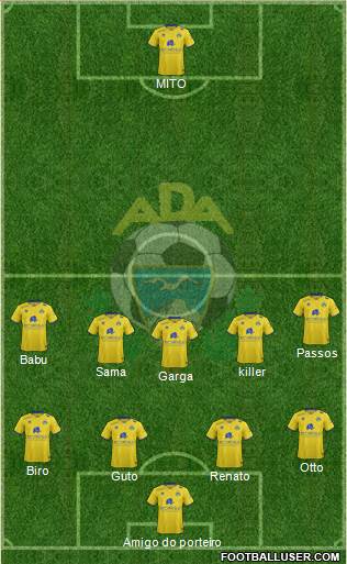 A.D. Alcorcón Formation 2016