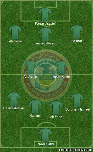 Al-Mina'a Sports Club Formation 2016