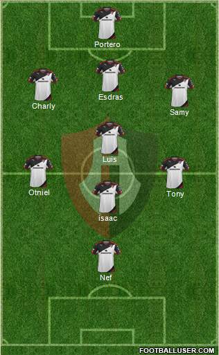 Club Deportivo Atlas Formation 2016