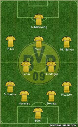 Borussia Dortmund Formation 2016