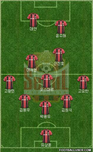 FC Seoul Formation 2016