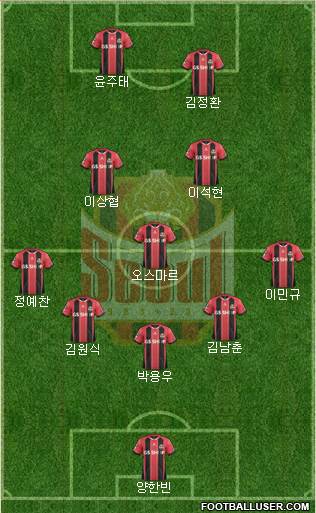 FC Seoul Formation 2016