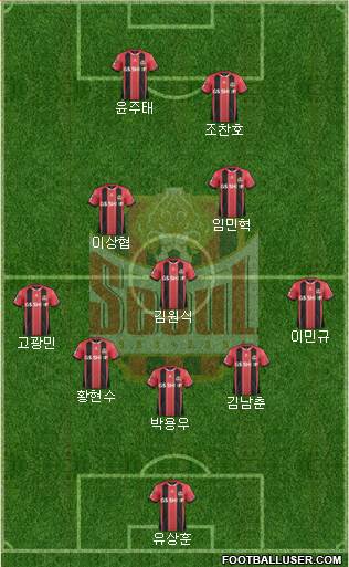 FC Seoul Formation 2016