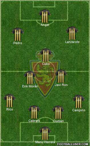 R. Zaragoza S.A.D. Formation 2016