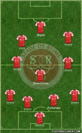 Stade de Reims Formation 2016