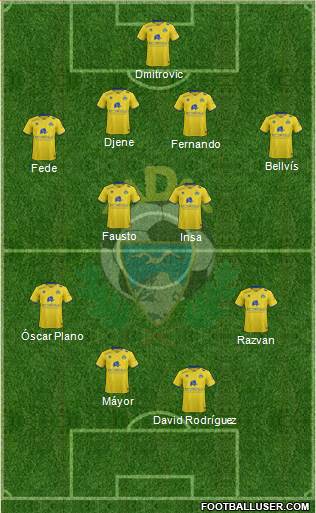 A.D. Alcorcón Formation 2016