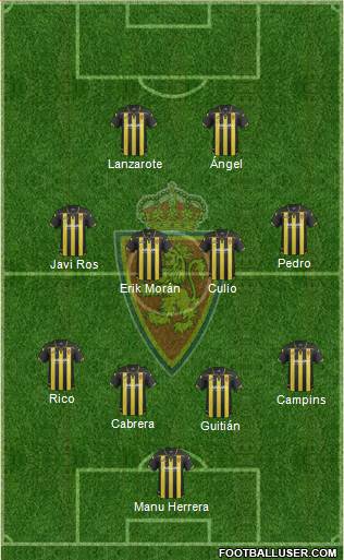 R. Zaragoza S.A.D. Formation 2016