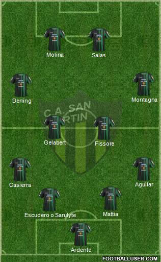 San Martín de San Juan Formation 2016
