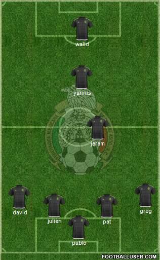 Mexico Formation 2016