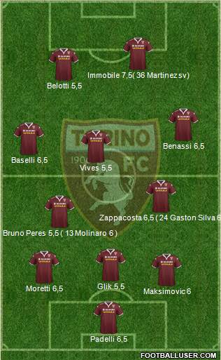 Torino Formation 2016