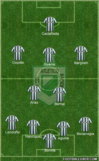 CDC Atlético Nacional Formation 2016