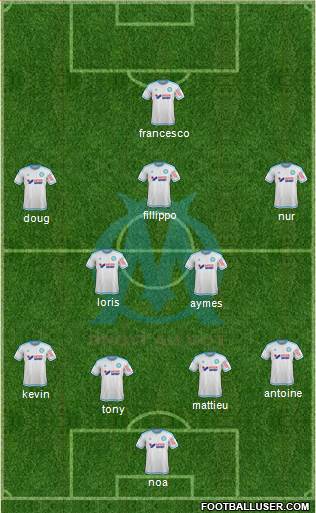 Olympique de Marseille Formation 2016