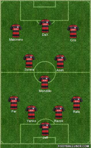 Queens Park Rangers Formation 2016