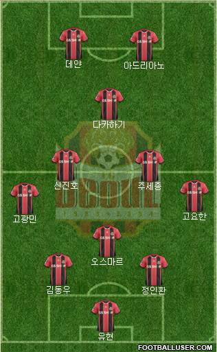 FC Seoul Formation 2016