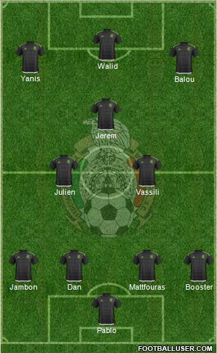 Mexico Formation 2016